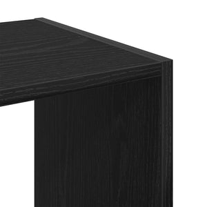 Βιβλιοθήκη Μαύρη δρυς 68,5 x 32 x 68,5 εκ Επεξεργασμένο ξύλο - Pakobazaar