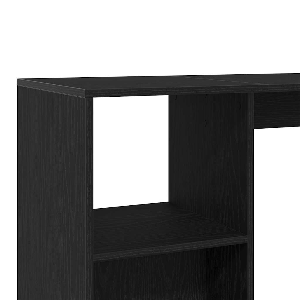 Τραπέζι μπαρ Μαύρη Οξυά 124 x 46 x 103.5 εκ Επεξεργασμένο ξύλο - Pakobazaar