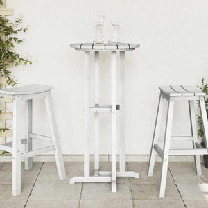 Τραπέζι μπαρ Λευκό 55 x 55 x 107 cm Πολυαιθυλένιο