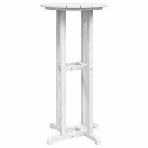 Τραπέζι μπαρ Λευκό 55 x 55 x 107 cm Πολυαιθυλένιο