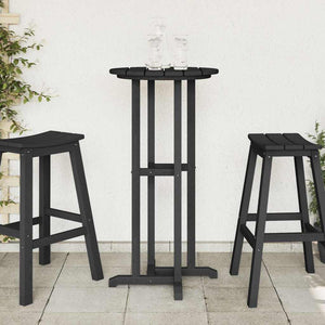 Τραπέζι μπαρ Μαύρο 55 x 55 x 107 cm Πολυαιθυλένιο