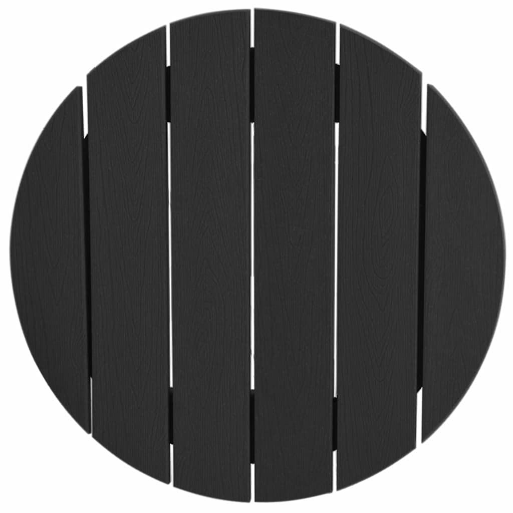 Τραπέζι μπαρ Μαύρο 55 x 55 x 107 cm Πολυαιθυλένιο