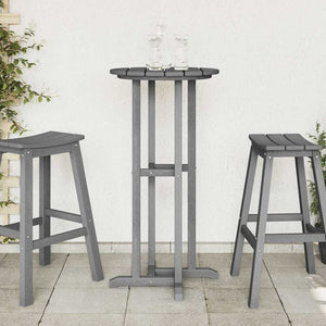 Τραπέζι μπαρ Ανοιχτό γκρι 55 x 55 x 107 cm Πολυαιθυλένιο