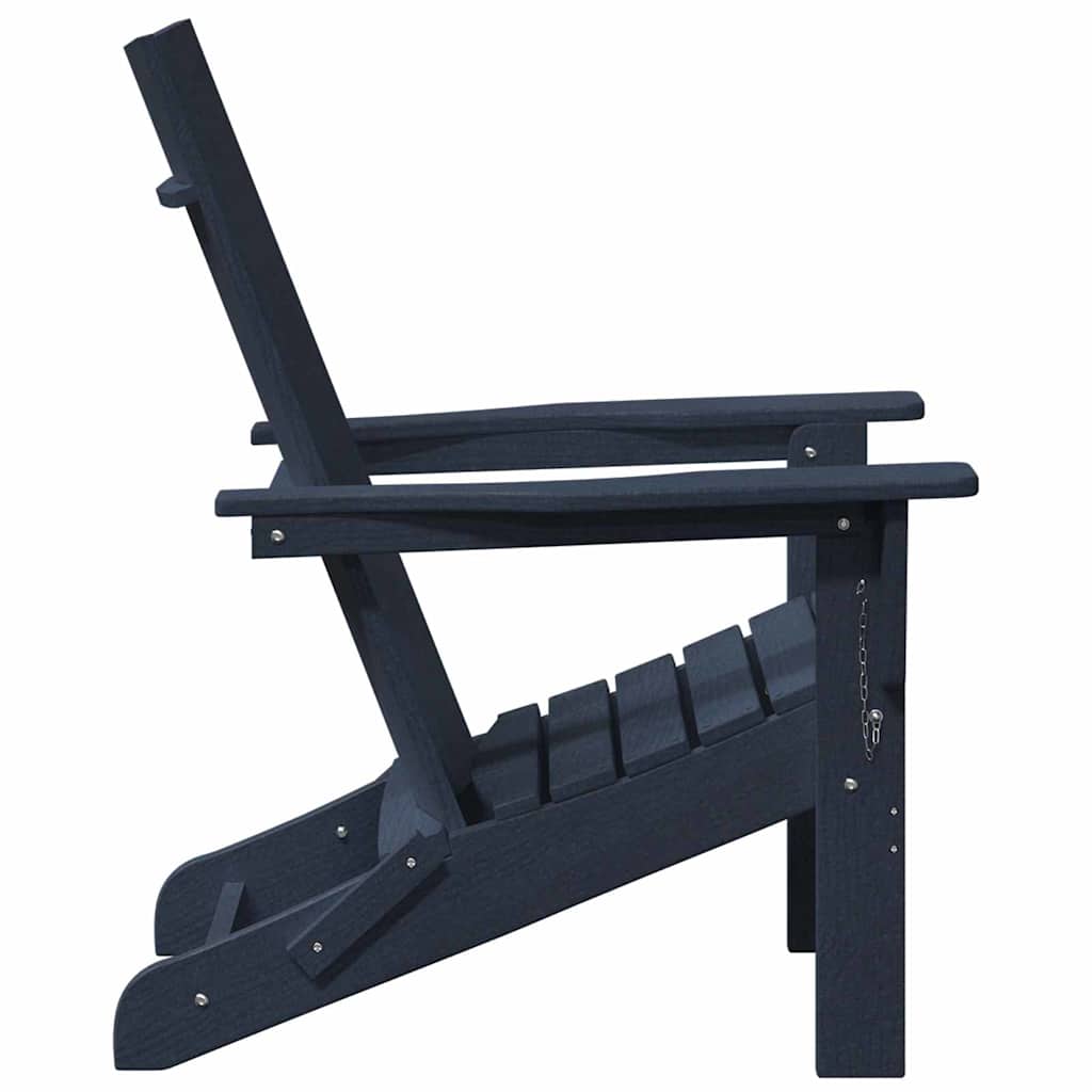 Πτυσσόμενη Καρέκλα Adirondack Σκούρο μπλε 80,5 x 74,5 x 92 εκ