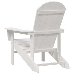 Καρέκλα Adirondack Λευκό HDPE