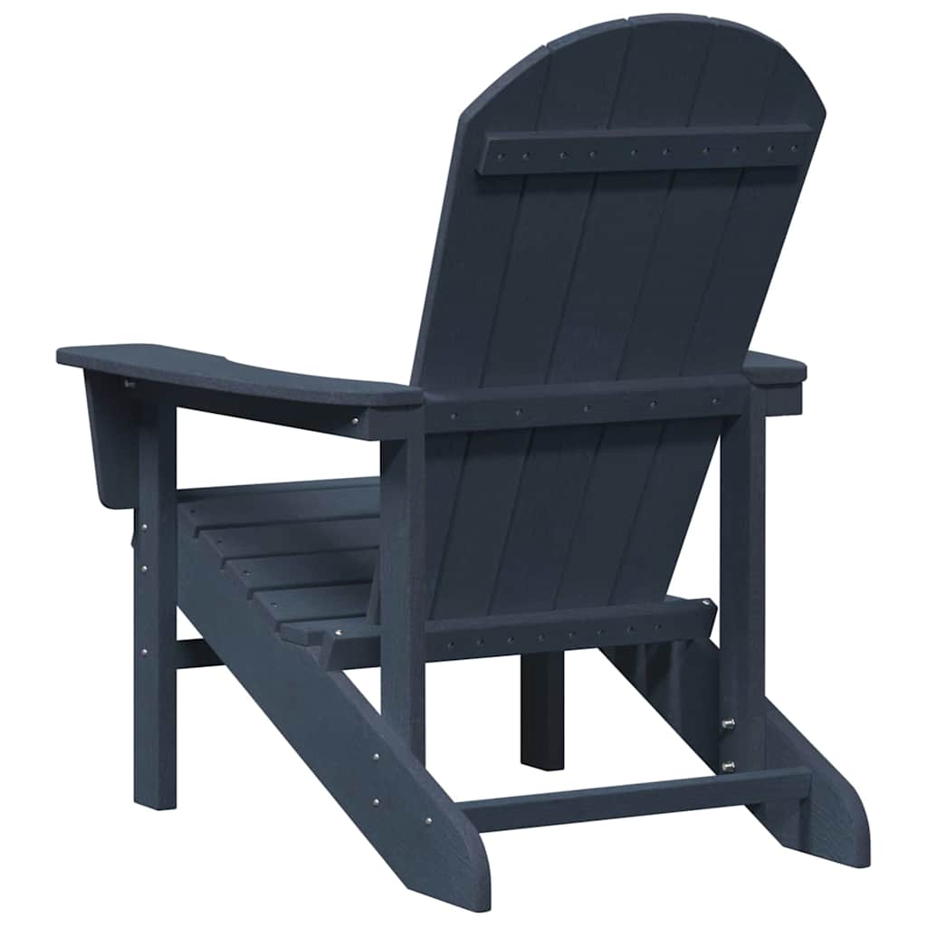 Καρέκλα Adirondack Σκούρο μπλε 82 x 74 x 92 εκ. HDPE - Pakobazaar