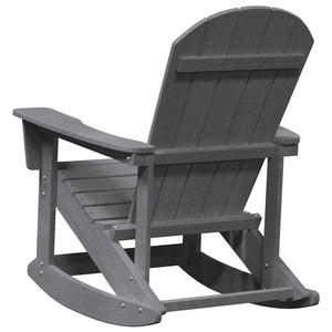 Καθιστική Καρέκλα Ροκ Adirondack Ανοιχτό γκρι 92 x 73,5 x 92 εκ