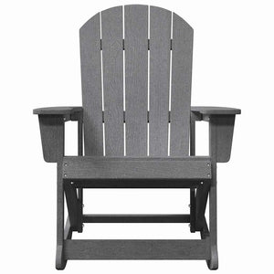Καθιστική Καρέκλα Ροκ Adirondack Ανοιχτό γκρι 92 x 73,5 x 92 εκ