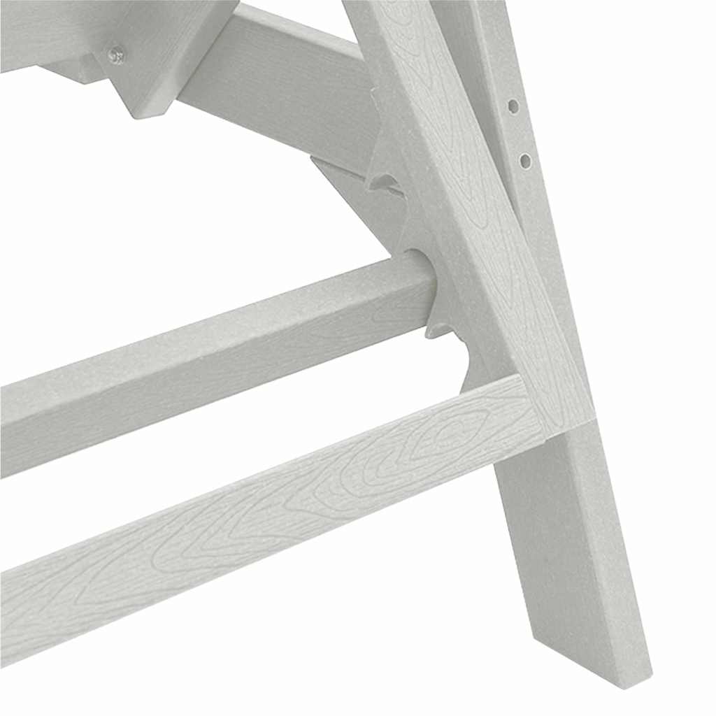 Ξαπλώστρα Λευκό 195,5 x 53 x 98,5 εκ HDPE