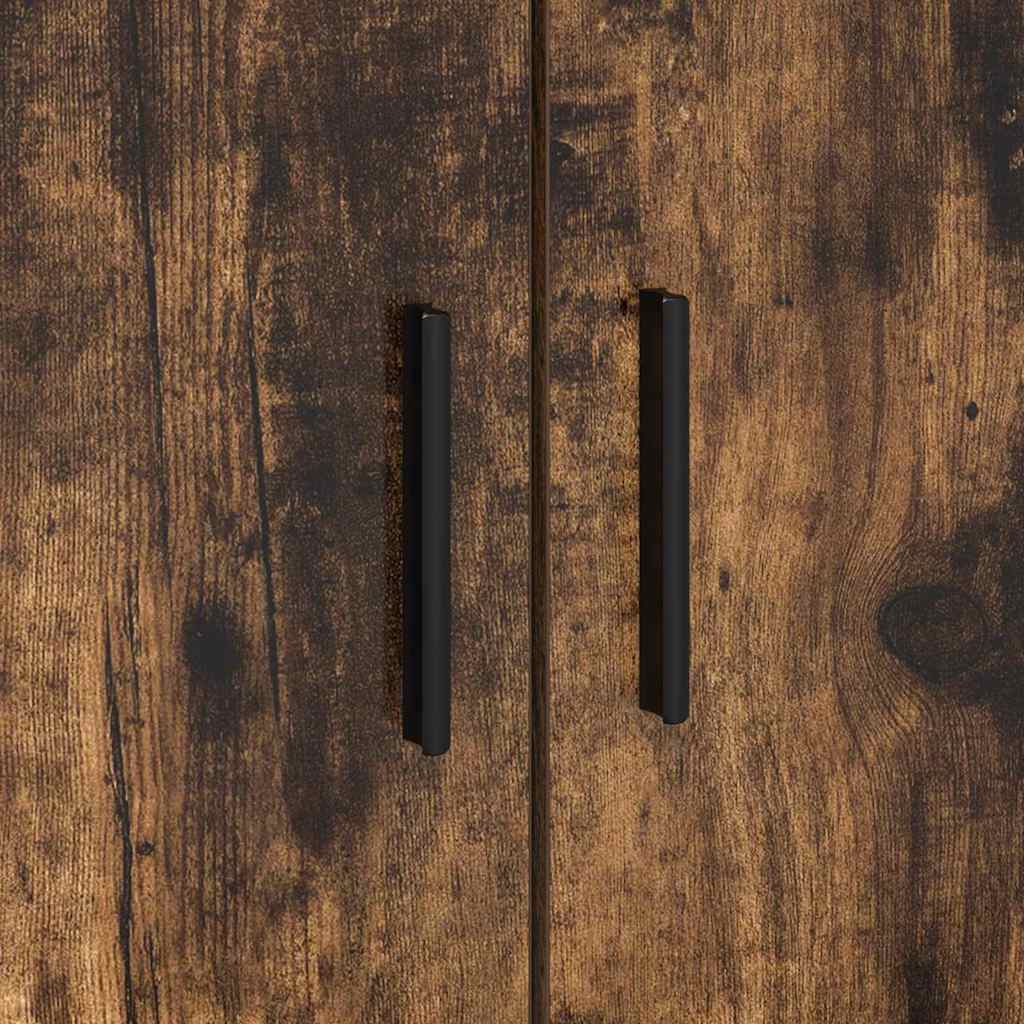 Σκελετός Κρεβατιού με συρτάρι Καπνιστό Δρύς 100 x 200 cm