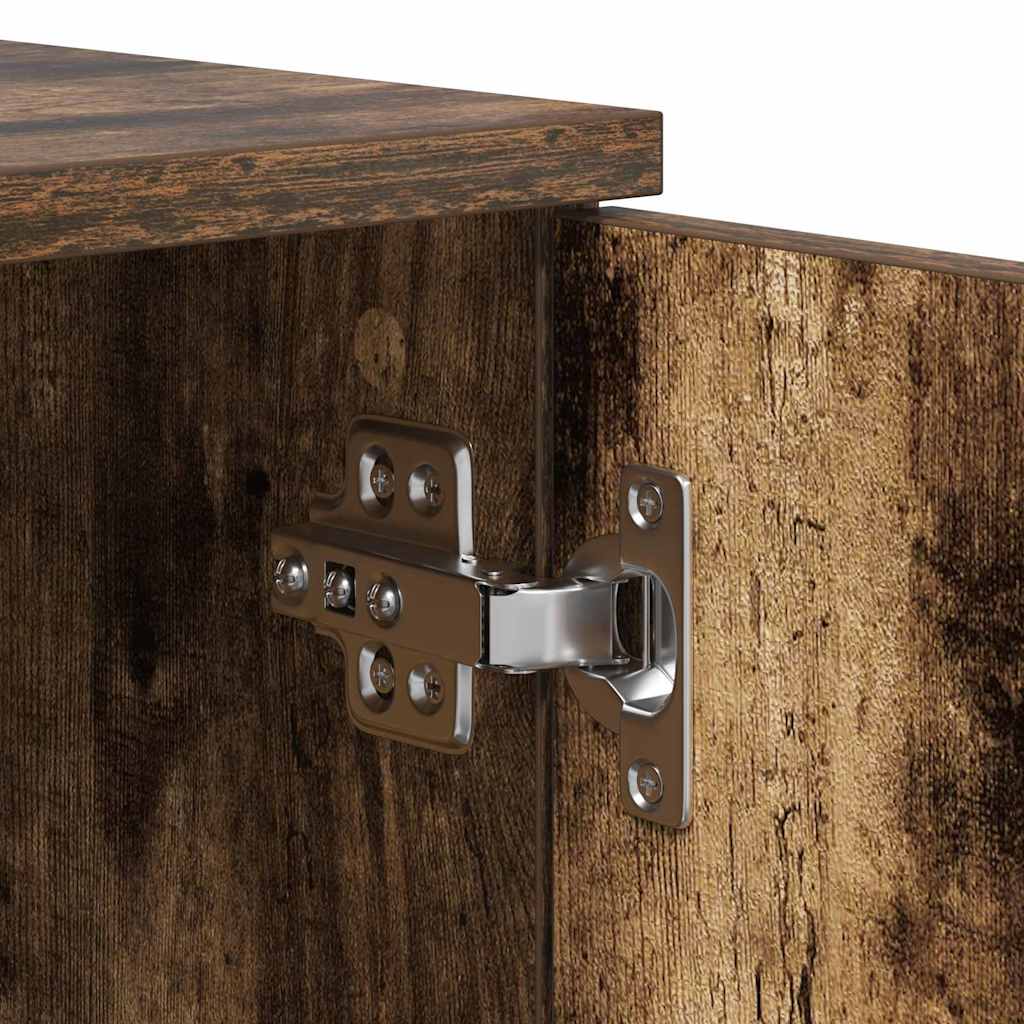 Σκελετός Κρεβατιού με συρτάρι Καπνιστό Δρύς 100 x 200 cm