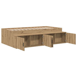 Σκελετός Κρεβατιού Artisan Oak 100 x 200 cm Επεξεργασμένο ξύλο - Pakobazaar