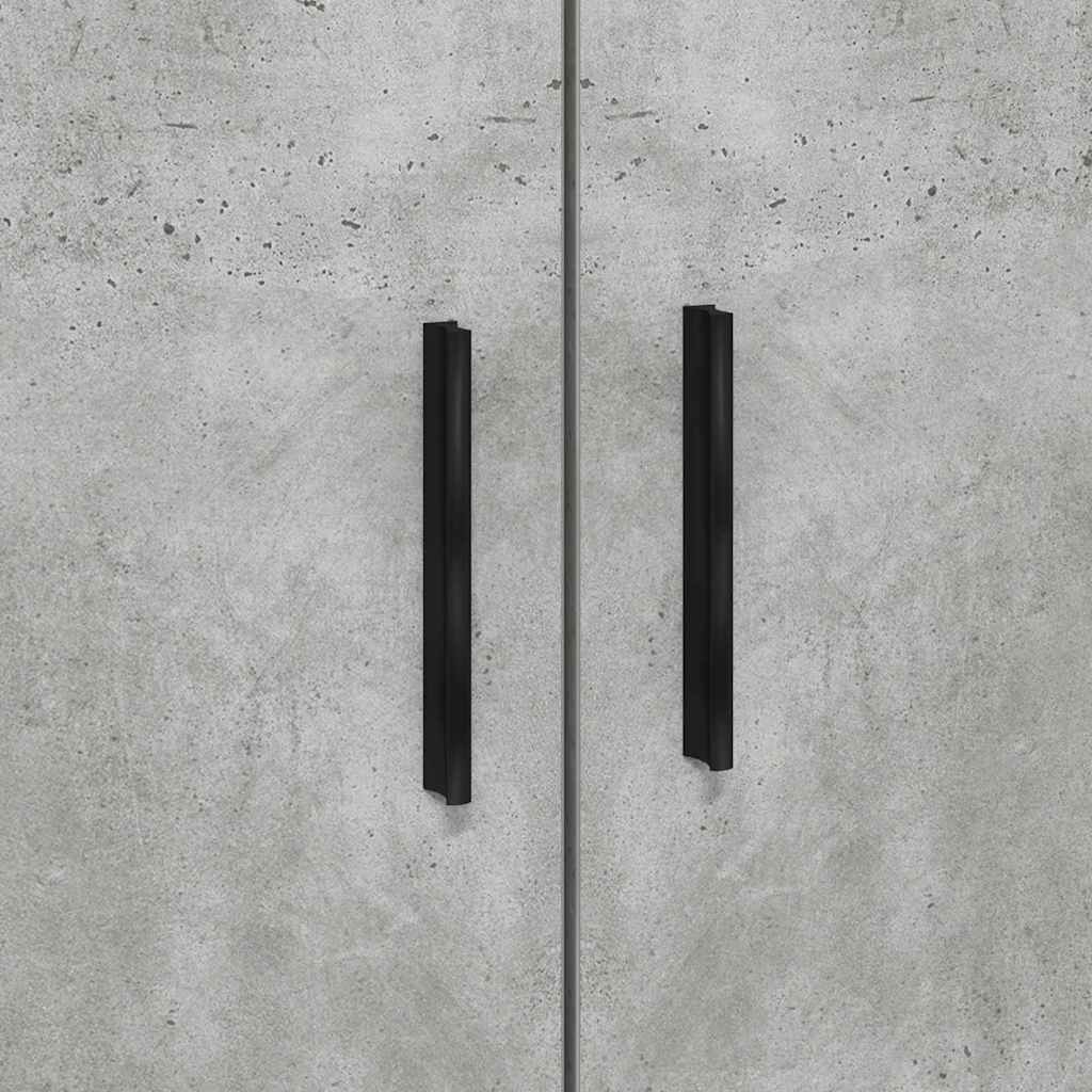 Σκελετός Κρεβατιού με συρτάρι Σκυρόδεμα Γκρι 90 x 200 cm