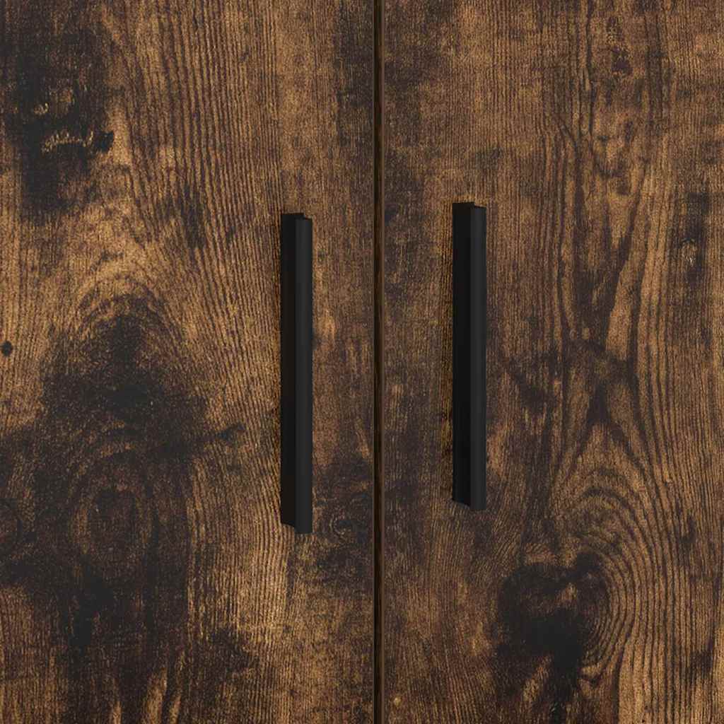 Σκελετός Κρεβατιού Καπνιστό Δρύς 90 x 200 cm Επεξεργασμένο ξύλο