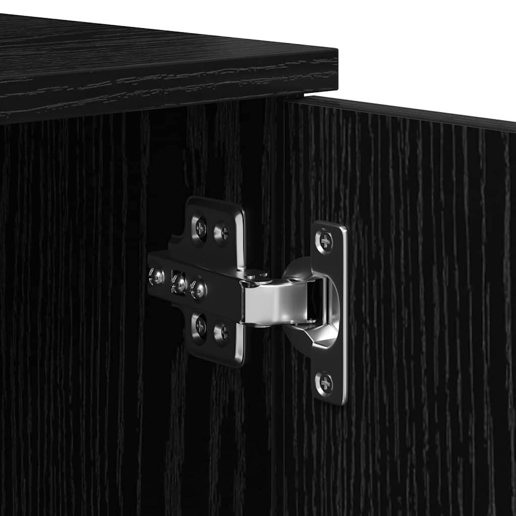 Σκελετός Κρεβατιού Μαύρη Οξυά 70 x 190 cm Επεξεργασμένο ξύλο