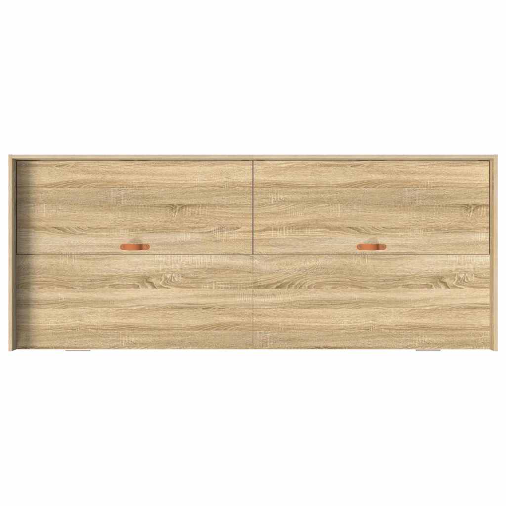 Σκελετός Κρεβατιού Δρύς Sonoma 80 x 200 cm Επεξεργασμένο ξύλο