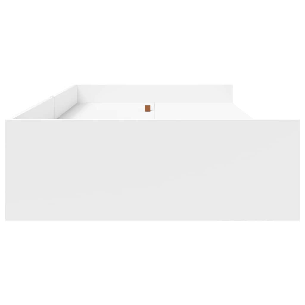 Σκελετός Κρεβατιού Λευκό 80 x 200 cm Επεξεργασμένο ξύλο