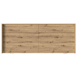 Σκελετός Κρεβατιού Artisan Oak 90 x 190 cm Επεξεργασμένο Ξύλο