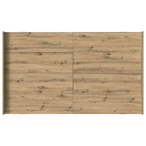 Κρεβάτι με αποθηκευτικό χώρο με πόρτα Artisan Oak 120 x 190 cm