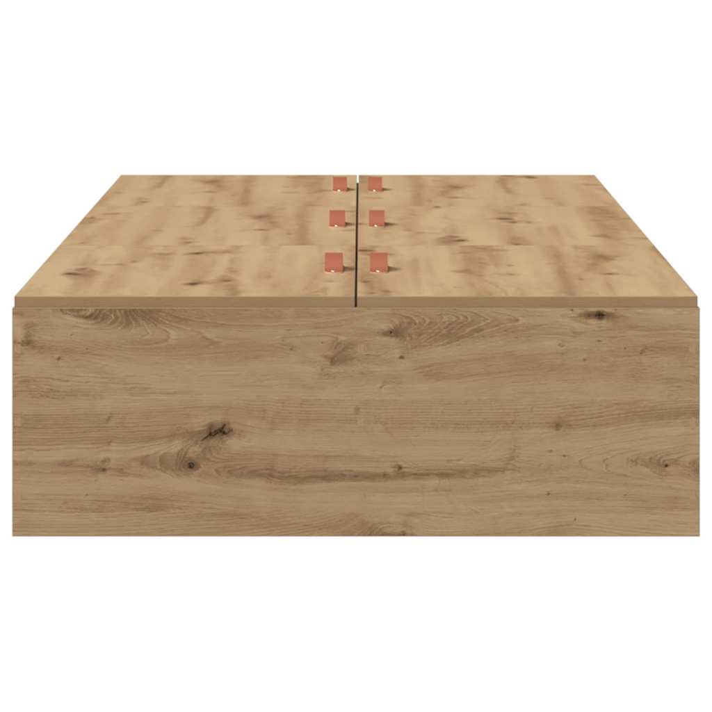 Κρεβάτι με αποθηκευτικό χώρο Artisan Oak 100 x 200 cm
