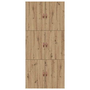 Κρεβάτι με αποθηκευτικό χώρο με πόρτα Artisan Oak 100 x 200 cm