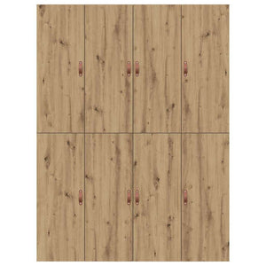 Κρεβάτι με αποθηκευτικό χώρο με πόρτα Artisan Oak 150 x 200 cm