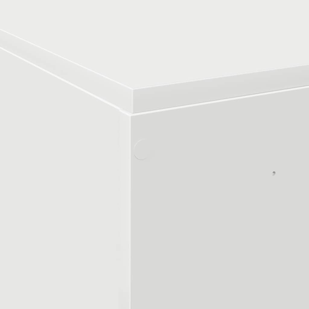 Κρεβάτι με αποθηκευτικό χώρο με αποθήκευση Λευκό 160 x 200 cm