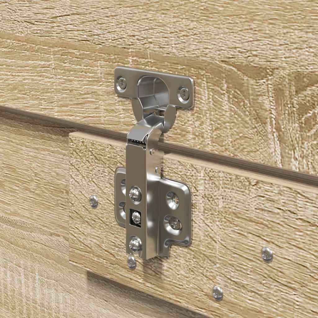 Κρεβάτι με αποθηκευτικό χώρο Δρύς Sonoma 160 x 200 cm