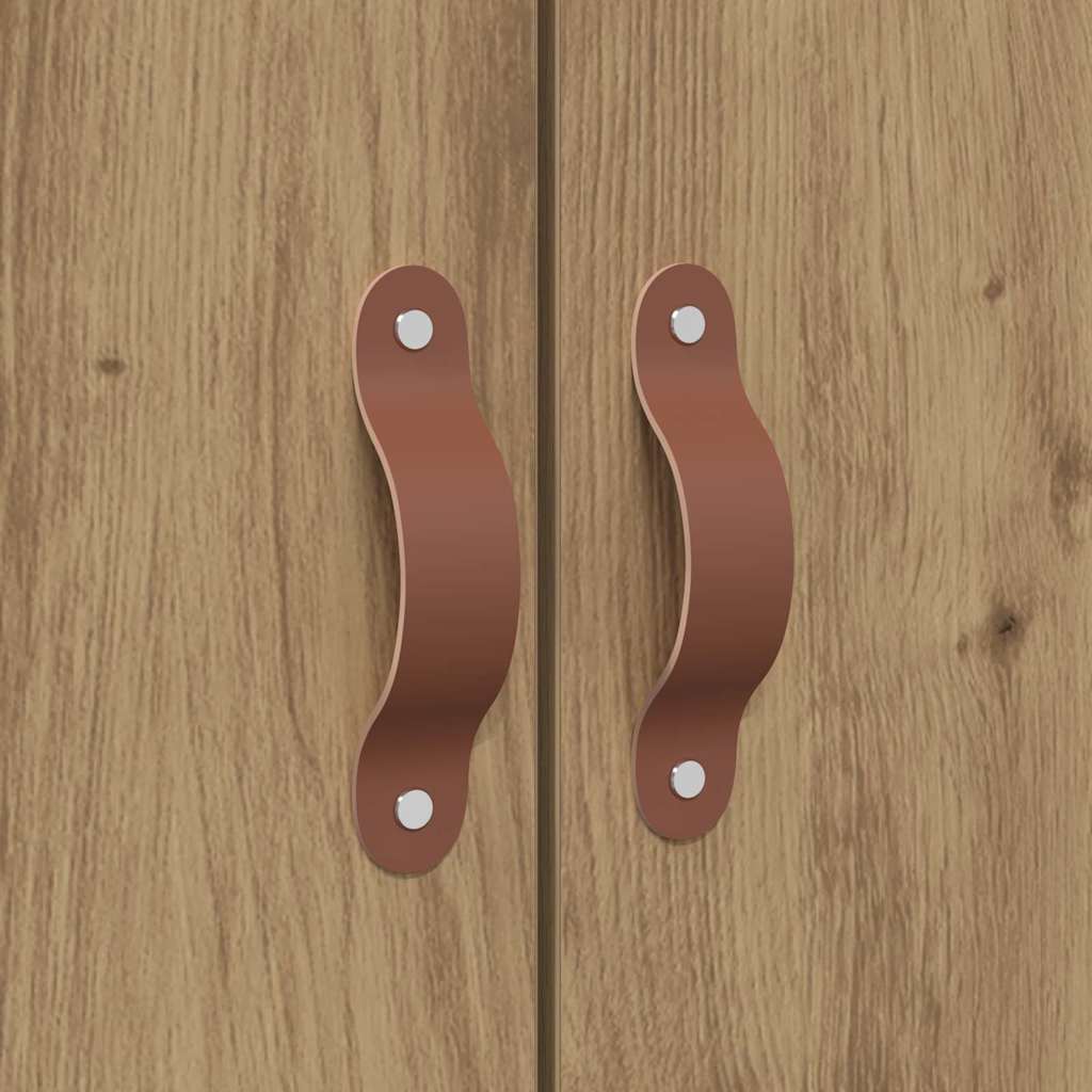 Κρεβάτι με αποθηκευτικό χώρο με πόρτα Artisan Oak 180 x 200 cm - Pakobazaar