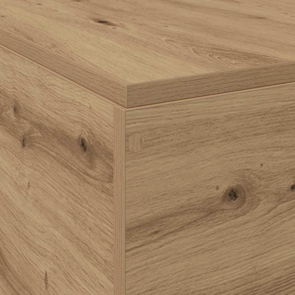 Κρεβάτι με αποθηκευτικό χώρο με πόρτα Artisan Oak 180 x 200 cm - Pakobazaar