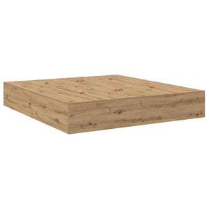 Κρεβάτι με αποθηκευτικό χώρο με πόρτα Artisan Oak 180 x 200 cm - Pakobazaar