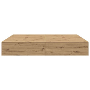 Κρεβάτι με αποθηκευτικό χώρο με πόρτα Artisan Oak 180 x 200 cm - Pakobazaar