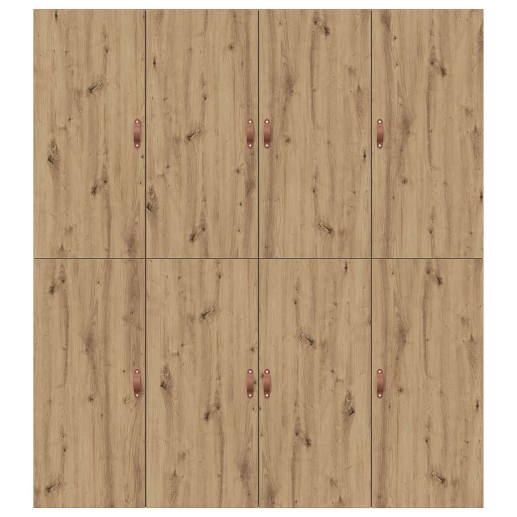 Κρεβάτι με αποθηκευτικό χώρο με πόρτα Artisan Oak 180 x 200 cm - Pakobazaar