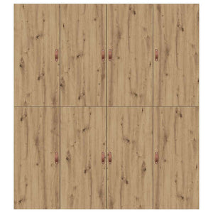 Κρεβάτι με αποθηκευτικό χώρο με πόρτα Artisan Oak 180 x 200 cm - Pakobazaar