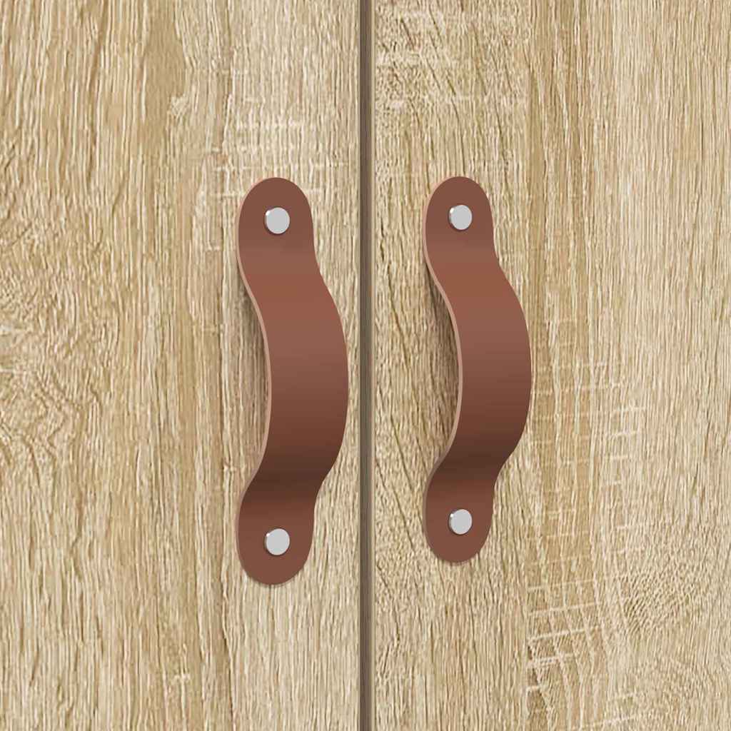 Κρεβάτι με αποθηκευτικό χώρο Δρύς Sonoma 140 x 190 cm