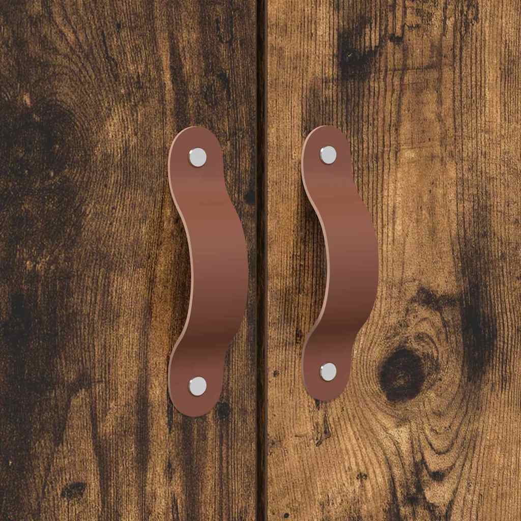 Κρεβάτι με αποθηκευτικό χώρο Καπνιστό Δρύς 140 x 190 cm