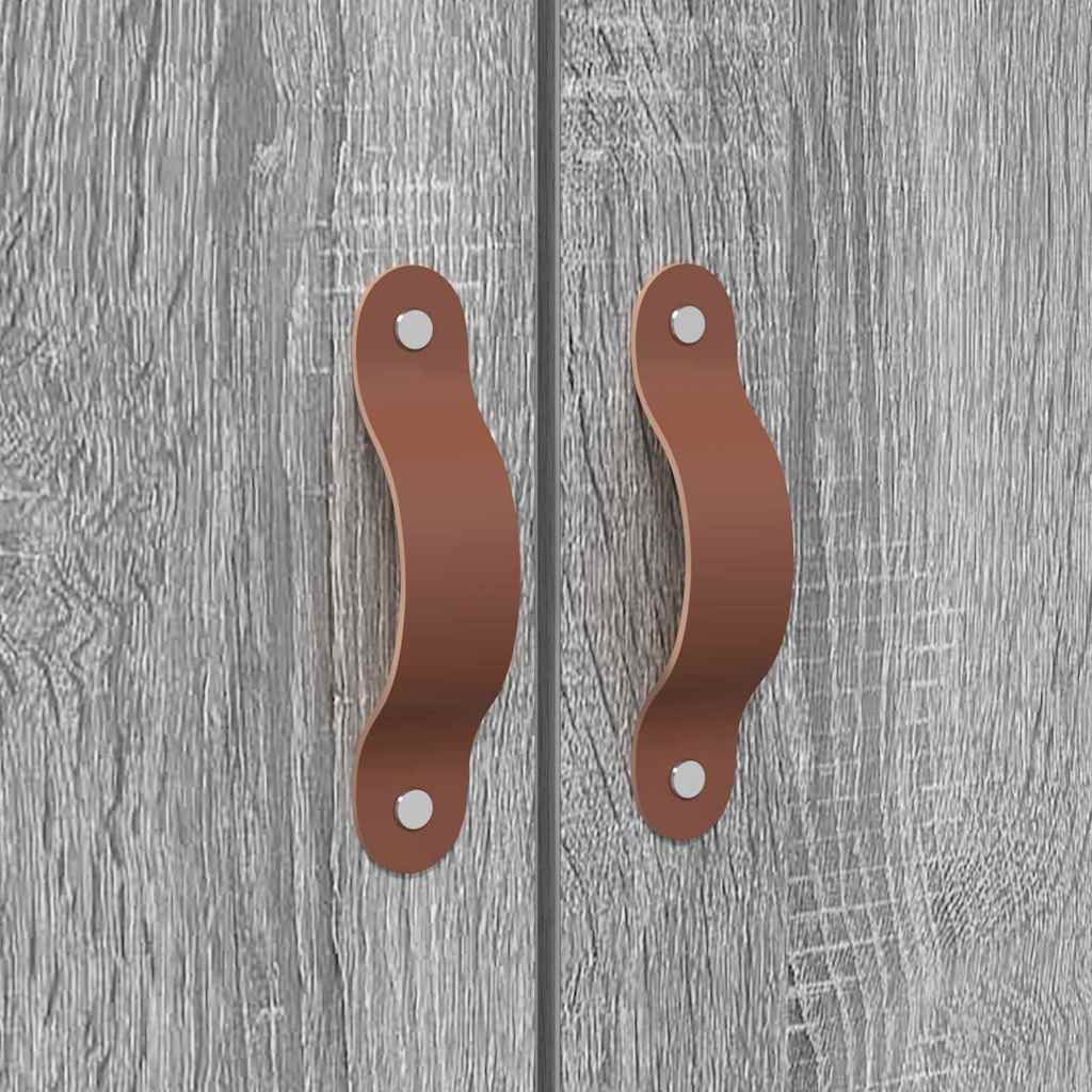 Κρεβάτι με αποθηκευτικό χώρο Γκρίζο Σονομα 140 x 190 cm