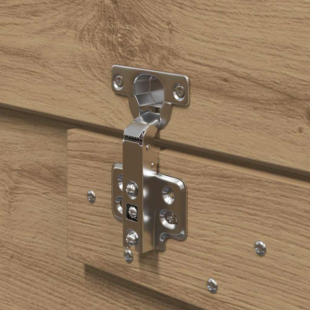 Κρεβάτι με αποθηκευτικό χώρο Artisan Oak 135 x 190 cm