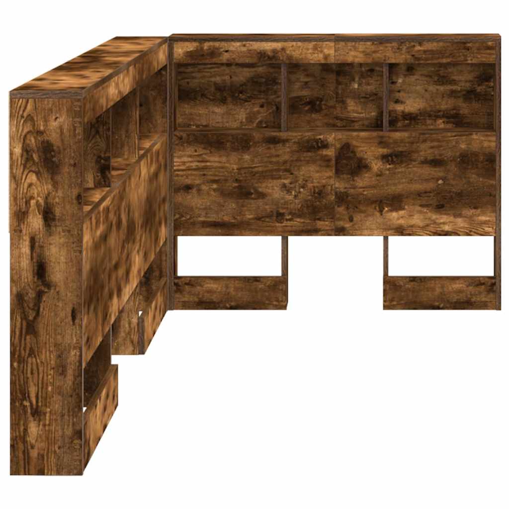 Κεφαλάρι Αποθήκης Καπνιστό Δρύς 80 cm Επεξεργασμένο ξύλο