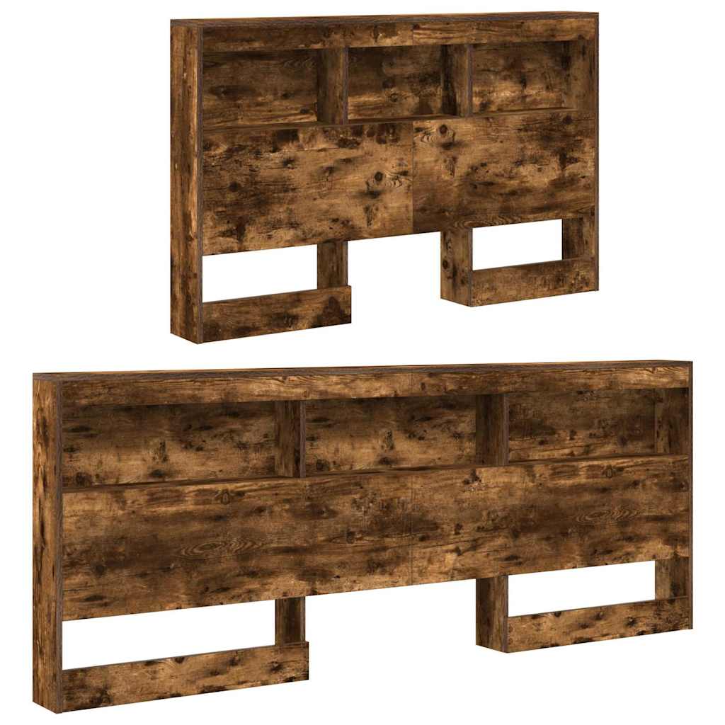 Κεφαλάρι Αποθήκης Καπνιστό Δρύς 120 cm Επεξεργασμένο ξύλο