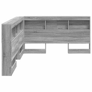 Κεφαλάρι Αποθήκης Γκρίζο Σονομα 160 cm Επεξεργασμένο ξύλο - Pakobazaar