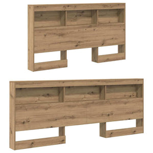 Κεφαλάρι Αποθήκης με ράφι Artisan Oak 160 cm Επεξεργασμένο ξύλο - Pakobazaar