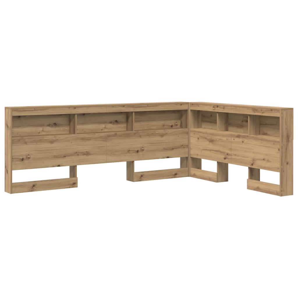 Κεφαλάρι Αποθήκης με ράφι Artisan Oak 140 cm Επεξεργασμένο ξύλο - Pakobazaar