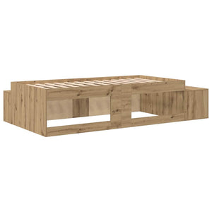 Κρεβάτι με αποθηκευτικό χώρο Artisan Oak 80 cm - Pakobazaar