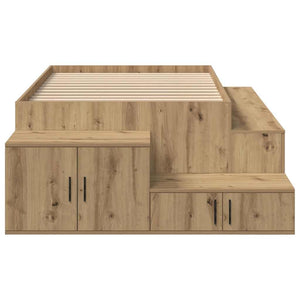 Κρεβάτι με αποθηκευτικό χώρο Artisan Oak 80 cm - Pakobazaar
