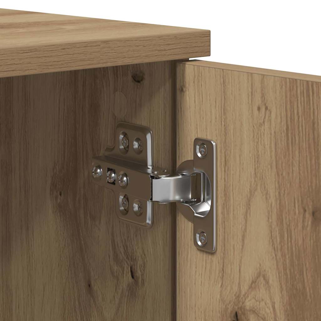 Κρεβάτι με αποθηκευτικό χώρο με αποθήκευση Artisan Oak 90 cm - Pakobazaar