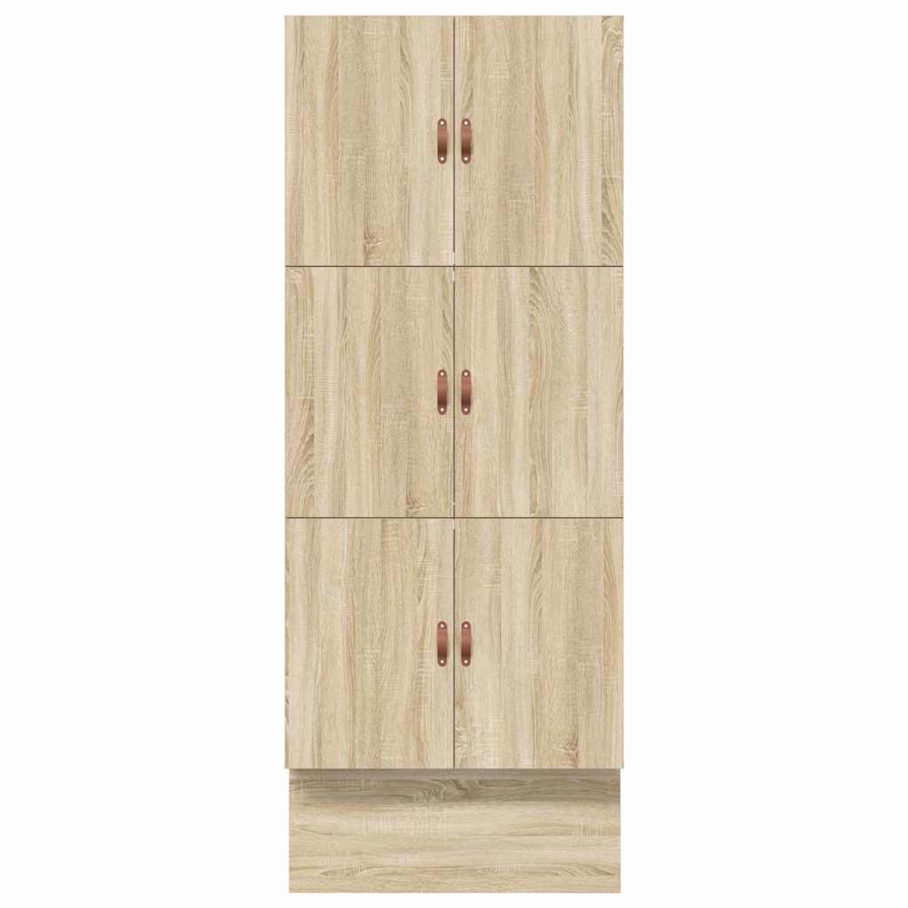 Κρεβάτι με αποθηκευτικό χώρο με συρτάρι Δρύς Sonoma 80 cm