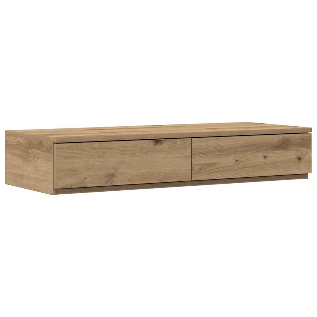 Κρεβάτι με αποθηκευτικό χώρο με συρτάρι Artisan Oak 80 cm - Pakobazaar
