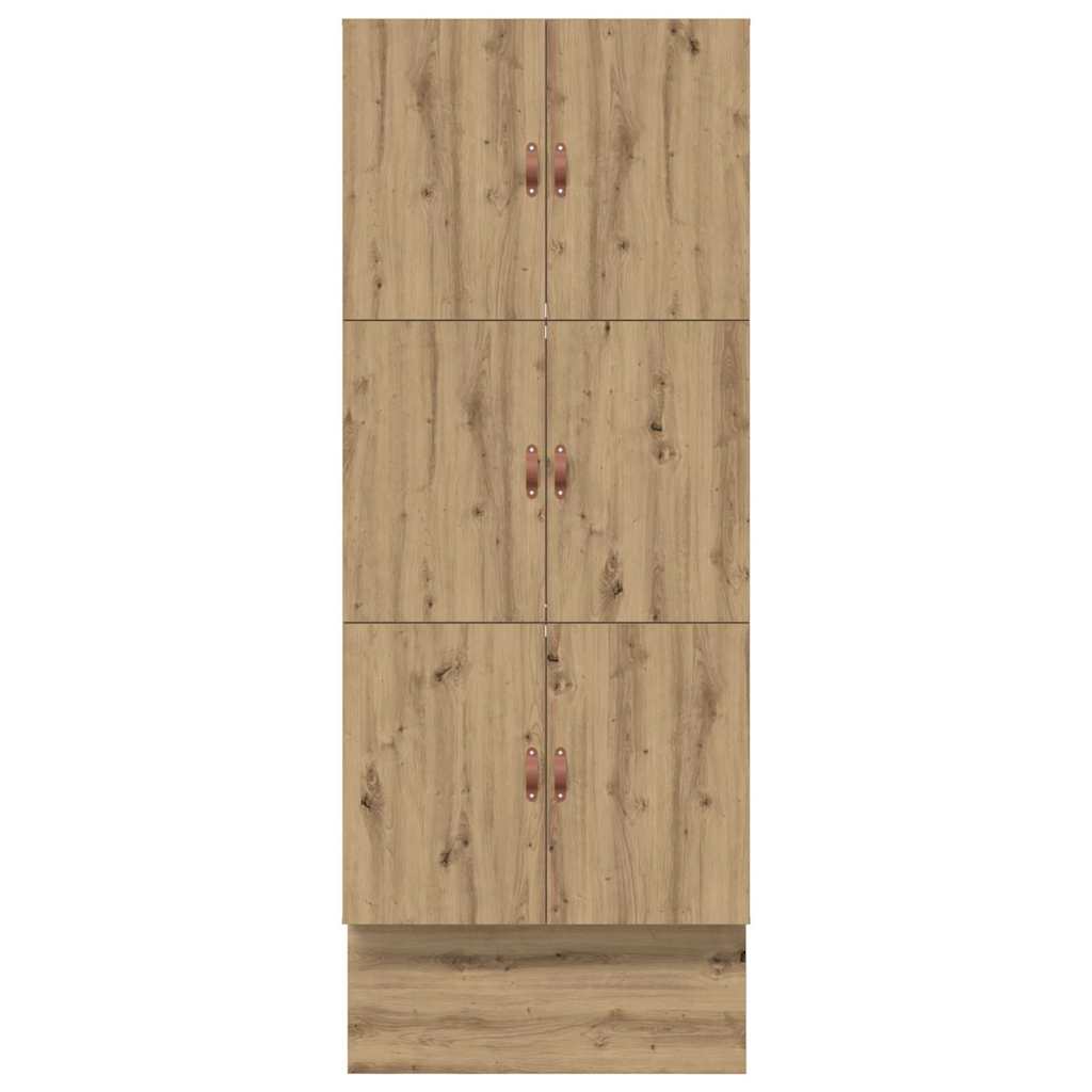 Κρεβάτι με αποθηκευτικό χώρο με συρτάρι Artisan Oak 80 cm - Pakobazaar