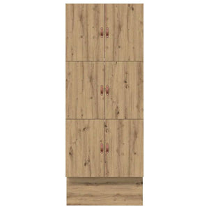 Κρεβάτι με αποθηκευτικό χώρο με συρτάρι Artisan Oak 80 cm - Pakobazaar